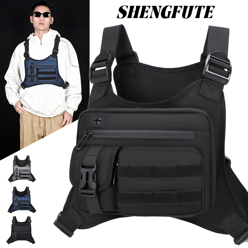 Cycling Gear Tote - Tactical Chest Rig Bag Men Multi