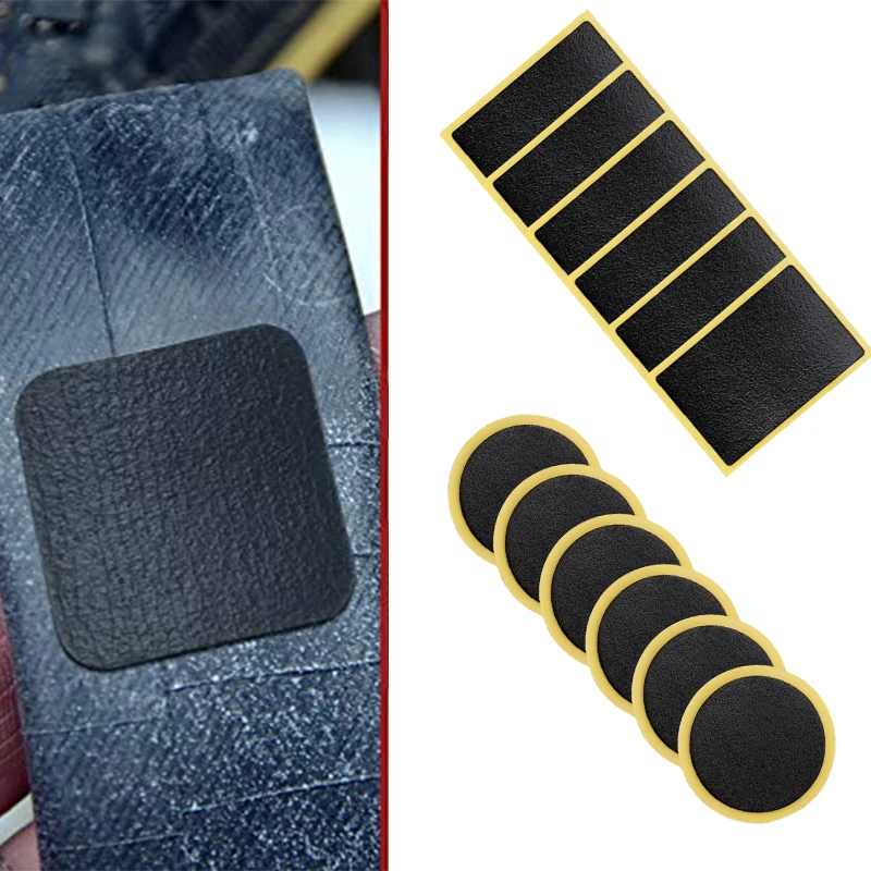 Bicycle Repair Kit - 12Pcs Rubber Puncture Patches Repair Tools