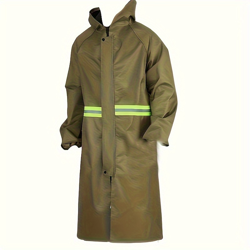 Cycling Gear For Rain - Reflective Waterproof Raincoat, Durable Riding Cycling