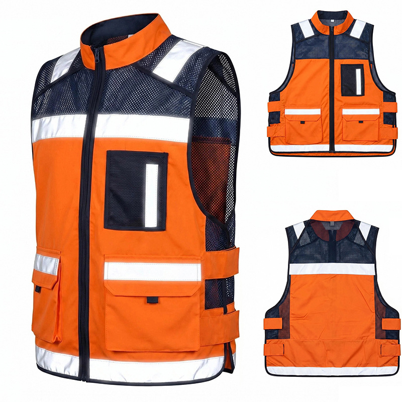 Cycling Gear Vest - AYGHK Leadership Reflective Vest Vest Safety