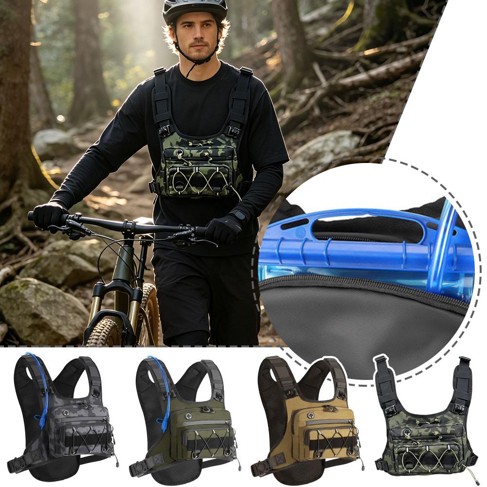 Running Chest Pack Hydration V - огляд і ціна Cycling Gear Vest