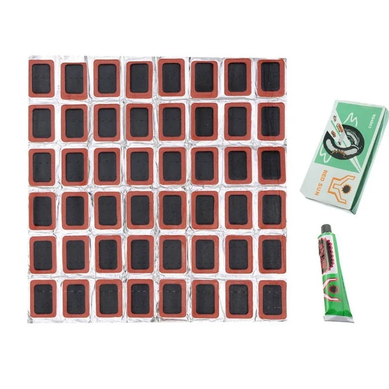 48pcs Bicycle Cold Glue + Glue - огляд і ціна Bicycle Repair Kit