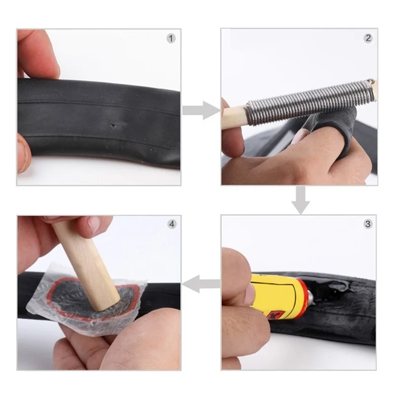 48pcs Bicycle Cold Glue + Glue - огляд і ціна Bicycle Repair Kit