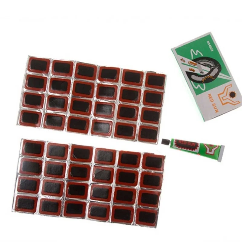 48pcs Bicycle Cold Glue + Glue - огляд і ціна Bicycle Repair Kit