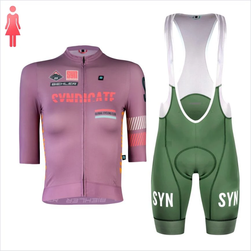 SYN Purple short sleeve Jersey - огляд і ціна Cycling Gear For Sale