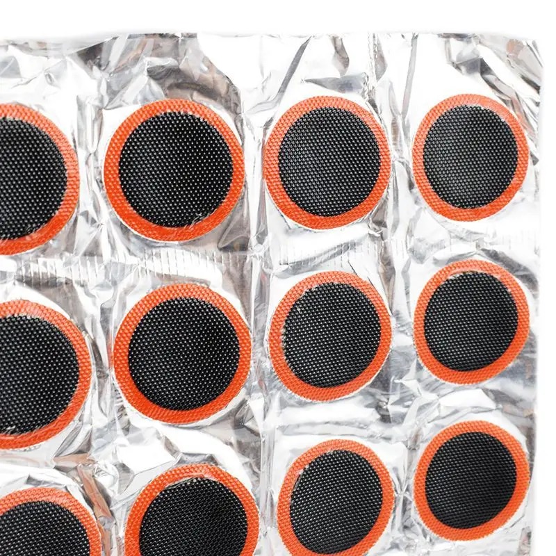 48pcs Rubber Puncture Patches  - огляд і ціна Bicycle Repair Kit