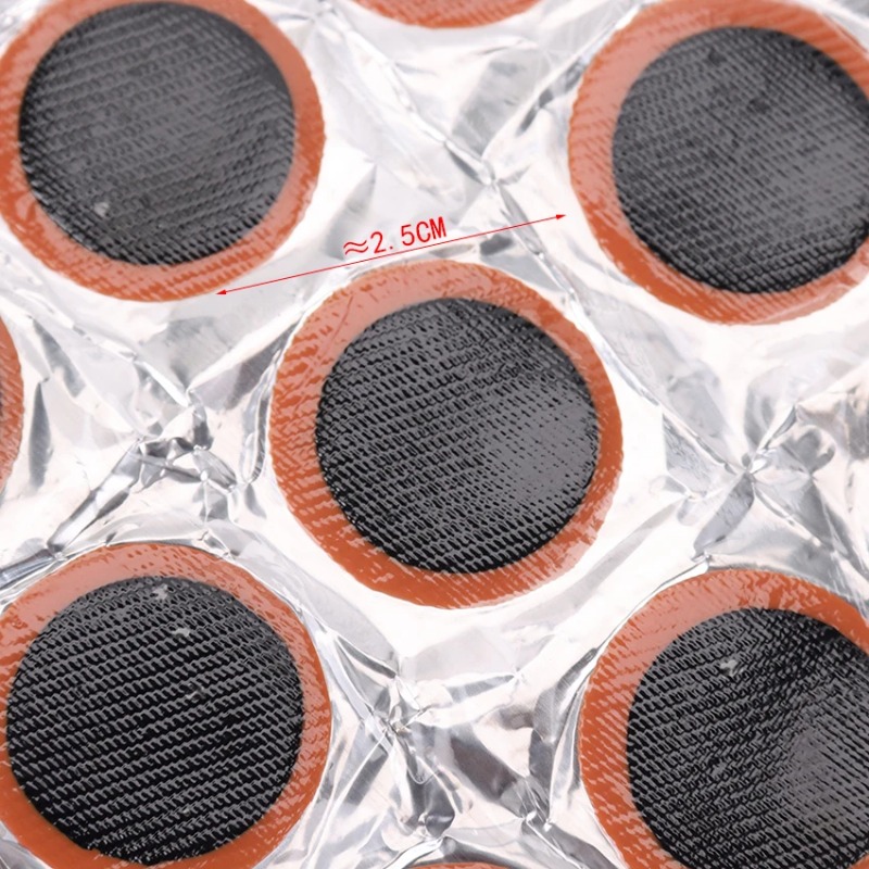48pcs Rubber Puncture Patches  - огляд і ціна Bicycle Repair Kit