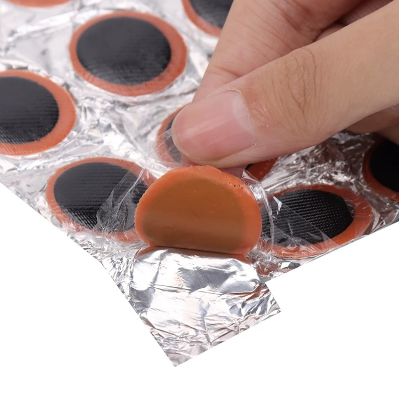 48pcs Rubber Puncture Patches  - огляд і ціна Bicycle Repair Kit