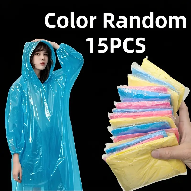 15/30Pcs Random Color Disposab - огляд і ціна Cycling Gear For Rain