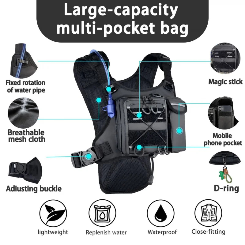 ​High-Quality Tactical Vest Ch - огляд і ціна Cycling Gear Vest