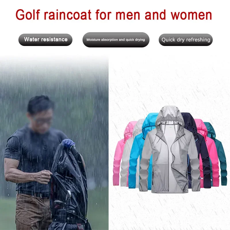 Golf Raincoat Lightweight Jack - огляд і ціна Cycling Gear For Rain