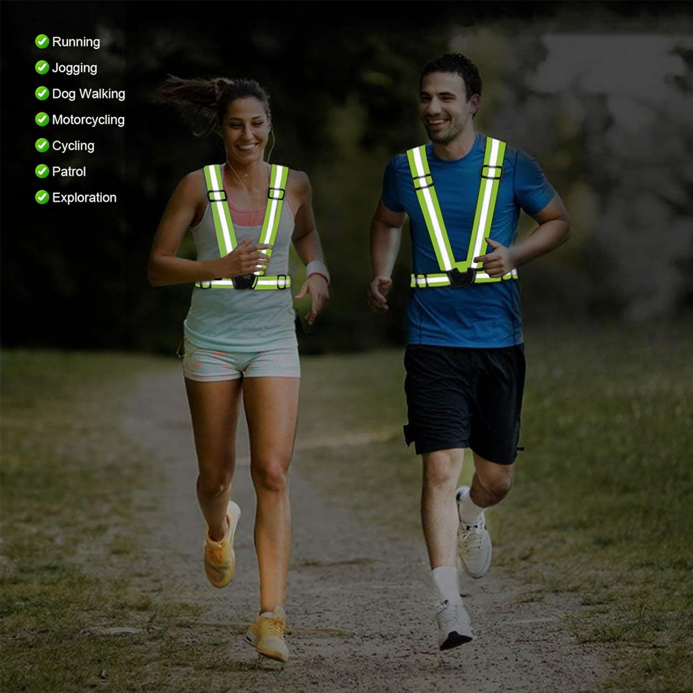 1Pcs Night Running Vest High V - огляд і ціна Cycling Gear Vest