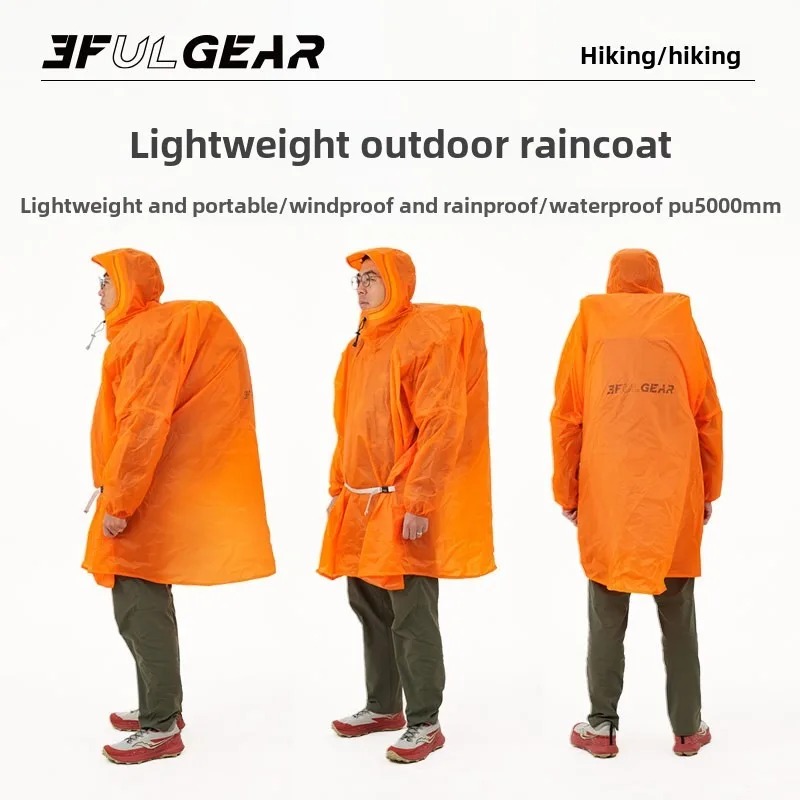 Ultralight Rain Poncho 3F UL G - огляд і ціна Cycling Gear For Rain