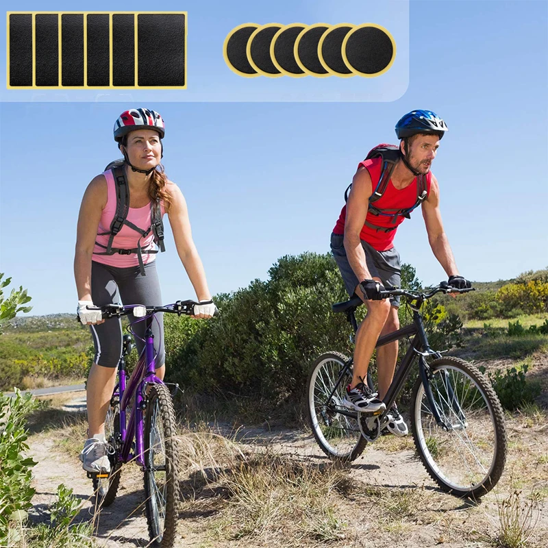 12Pcs Rubber Puncture Patches  - огляд і ціна Bicycle Repair Kit